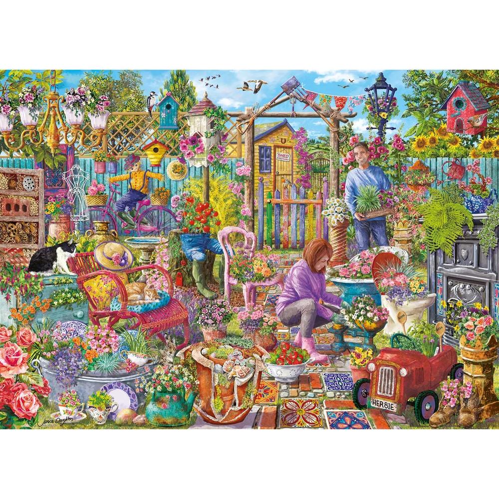 Gibsons: Upcycled Garden Puzzle (1000 Pieces)_3