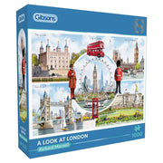 Gibsons: A Look at London Puzzle (1000 Pieces)