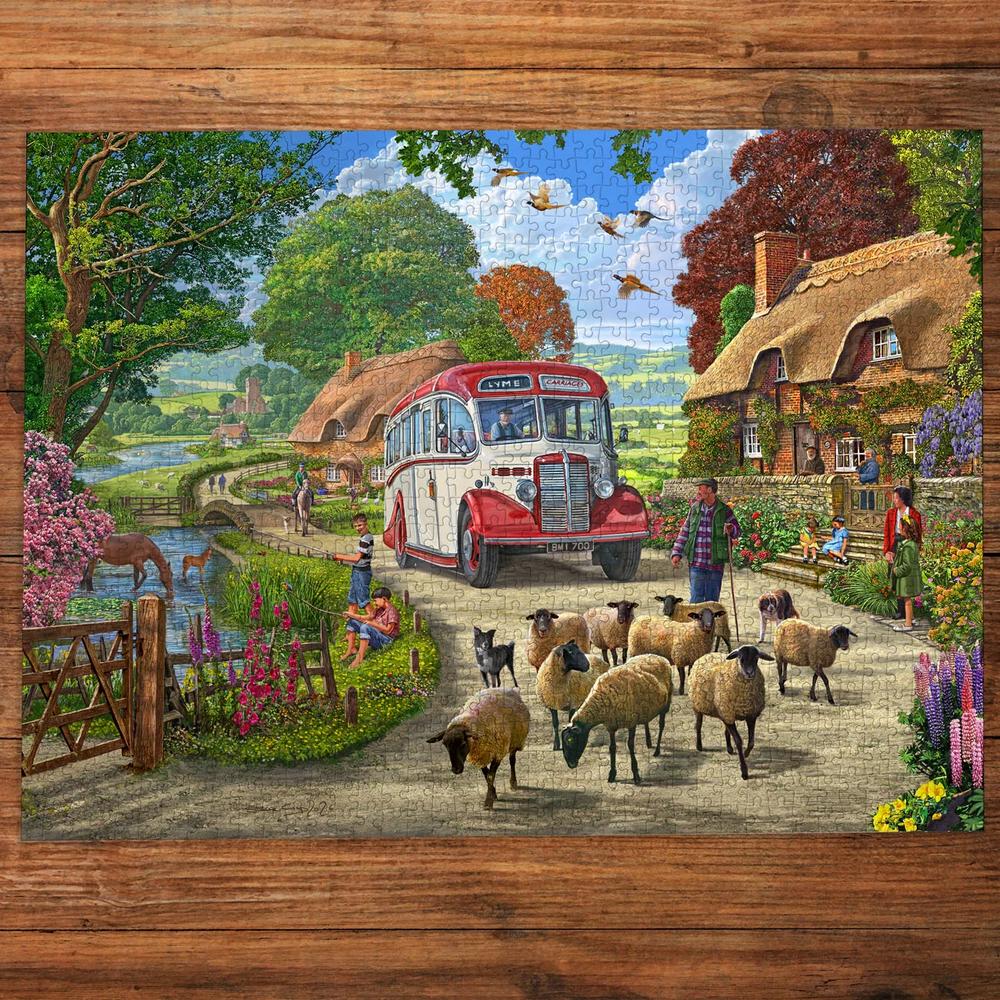Gibsons: Touring the Countryside Puzzle (1000 Pieces)_2
