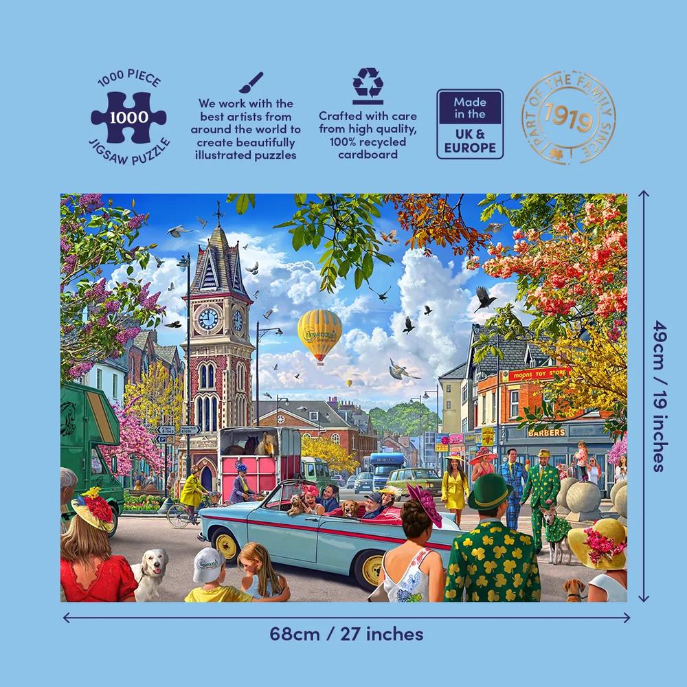 Gibsons: Off to the Races at Newmarket Puzzle (1000 Pieces)_2