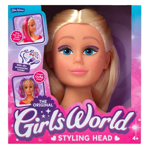 Girl's World Styling Head