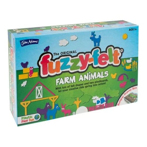 Fuzzy-Felt Farm Animals