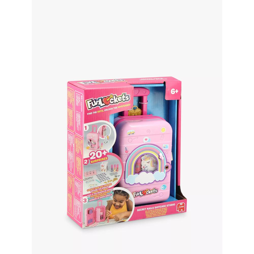 Funlockets Secret Nails Suitcase Studio