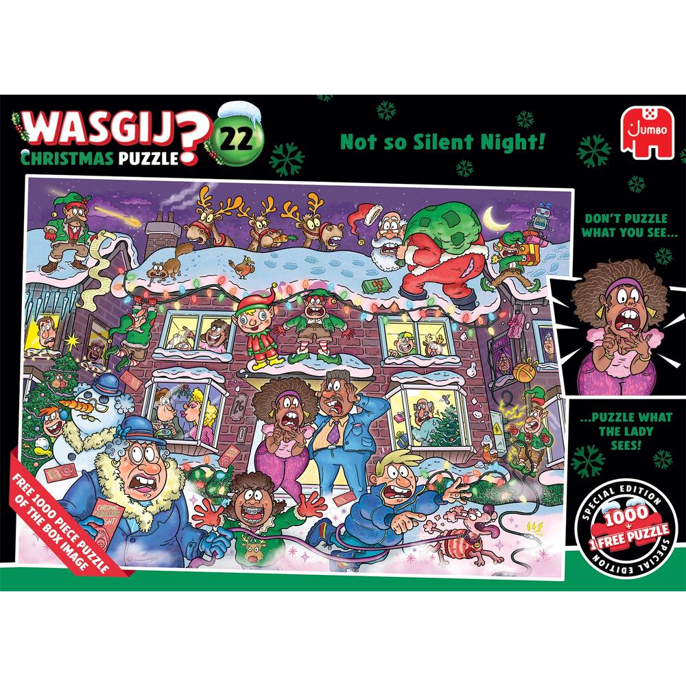 Wasjig Christmas 22 Not So Silent Night! 1000 Piece