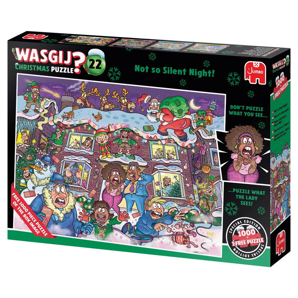 Wasjig Christmas 22 Not So Silent Night! 1000 Piece