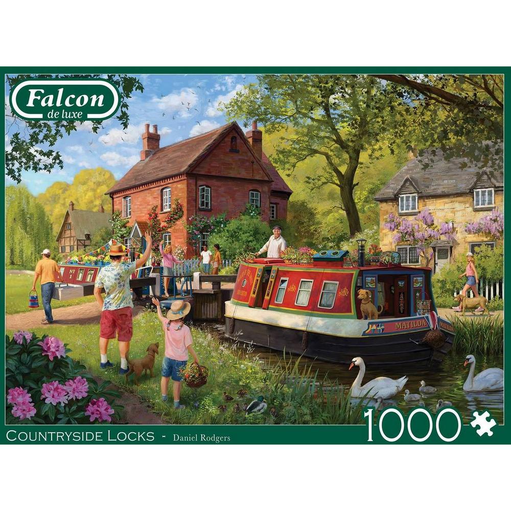Falcon Countryside Locks 1000 Piece Puzzle