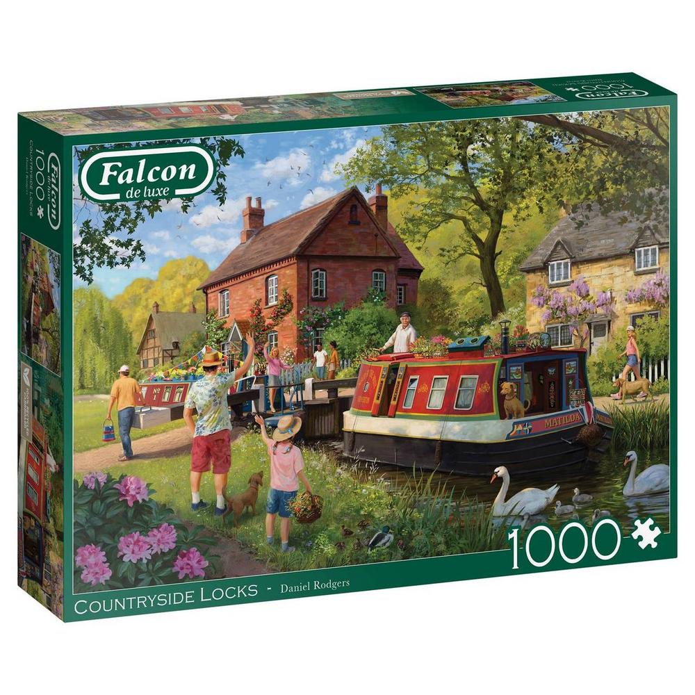 Falcon Countryside Locks 1000 Piece Puzzle