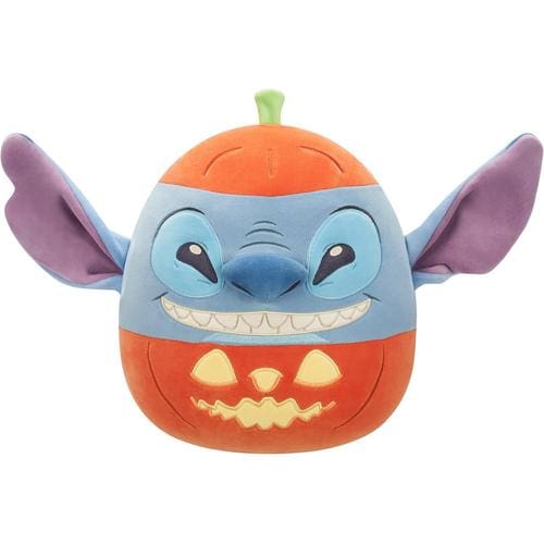 Squishmallow - Little Plush 8" - Disney Halloween - Stitch in Pumpkin