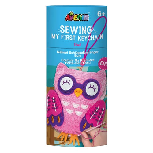 Sewing Keychain - Owl