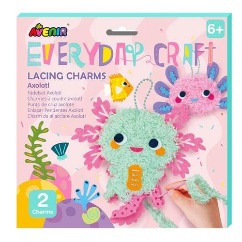 Avenir Everyday Craft - Lacing Charms Axolotl