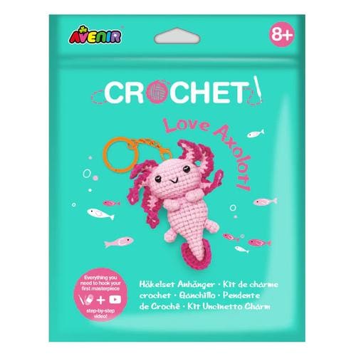 Avenir Crochet - Love Axolotl