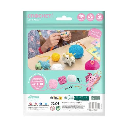 Avenir Crochet - Love Axolotl