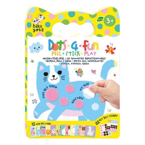 Haku Yoka Dots4Fun Peel Stick Play Lovely Pet