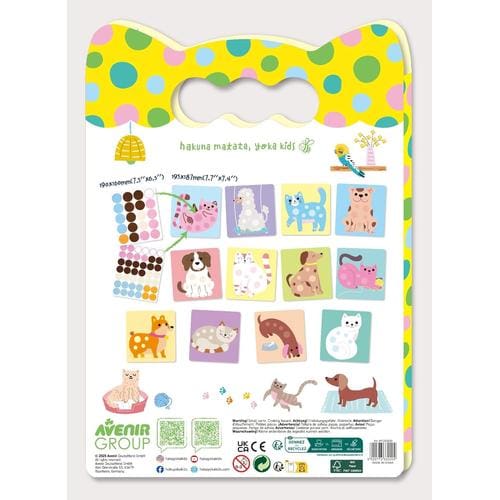 Haku Yoka Dots4Fun Peel Stick Play Lovely Pet