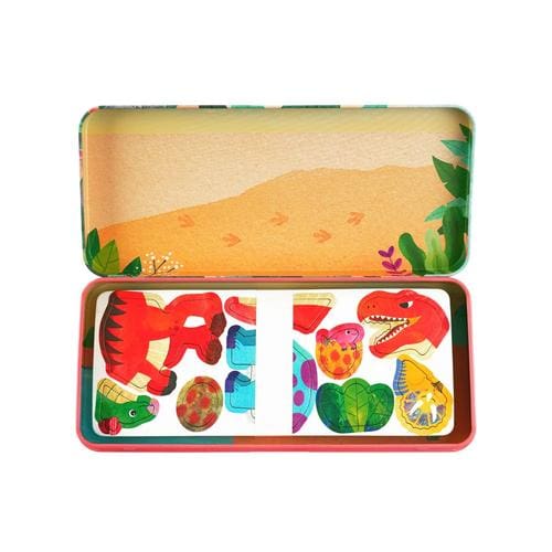 ME Magnetic Puzzle Tin - Dinosaur Land