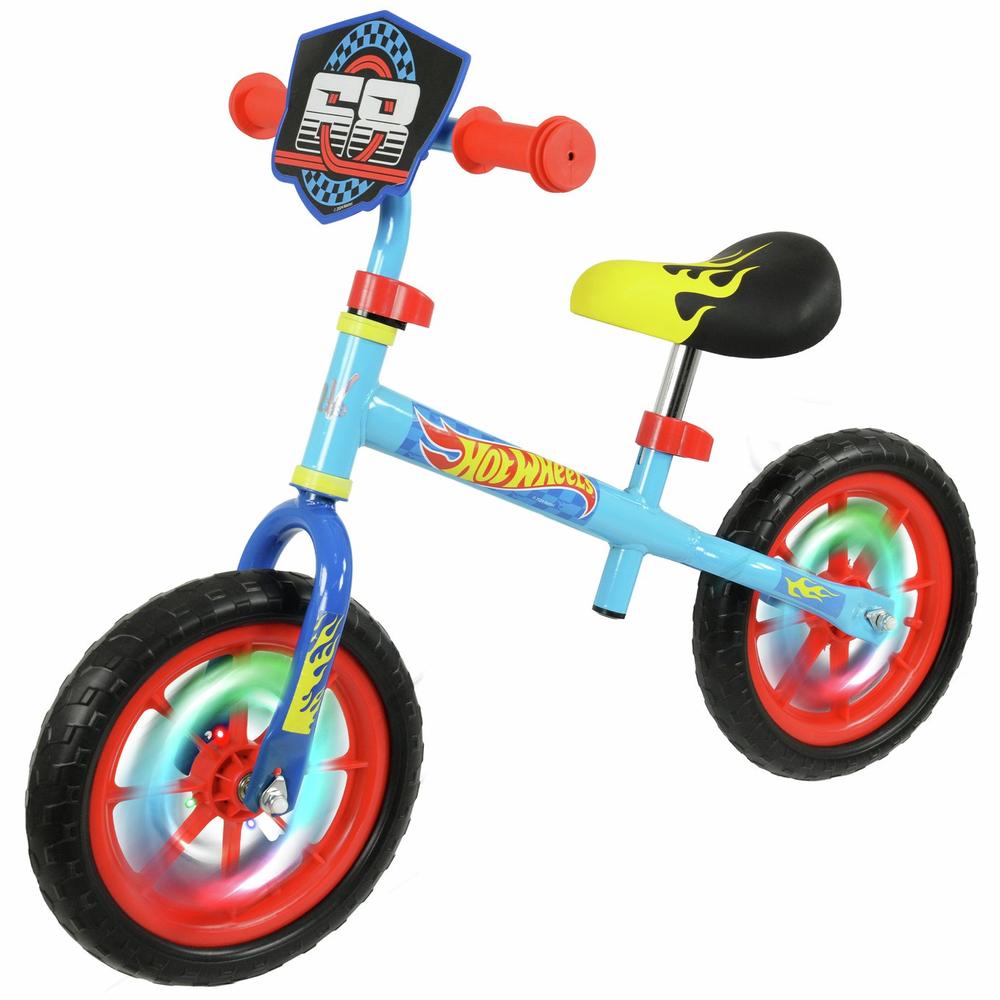 Hot Wheels 12inch Balance Bike with Light Up Wheels