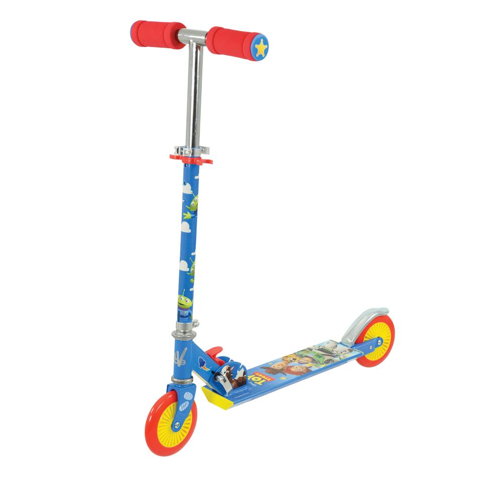Toy Story Folding Inline Scooter with Light Up Wheels