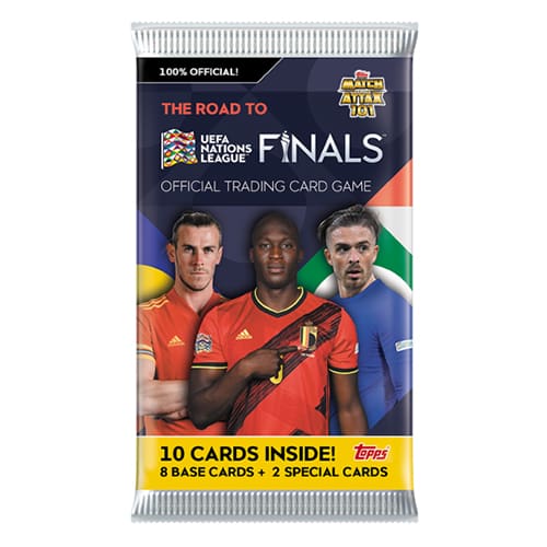 Match Attax 101: Road to UEFA Nations League Final Card - Booster Pack