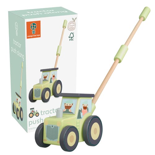 Tractor Boxed Push Along