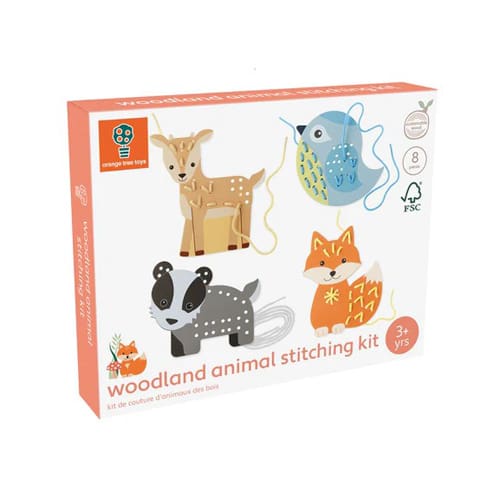 Woodland Animal Stitching Kit