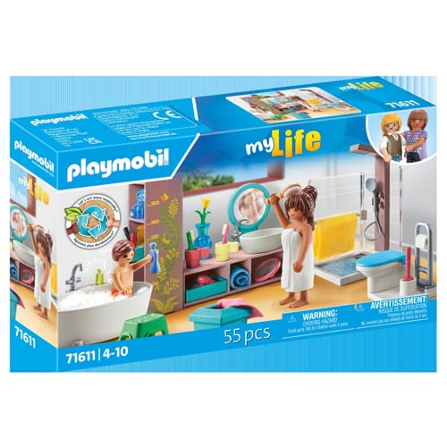 PLAYMOBIL 71611 My Life: Bathroom