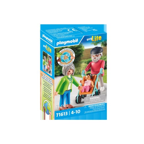 PLAYMOBIL 71613 My Life: Grandparents with Baby