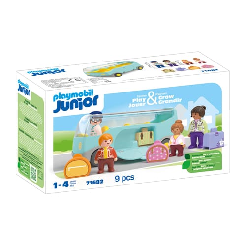 PLAYMOBIL 71682 JUNIOR: Airport Shuttle Bus