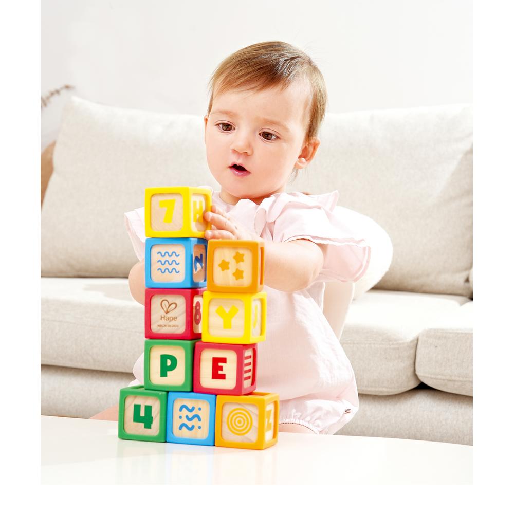 Hape Grip-n-Stack Silicone & Wood Blocks_3