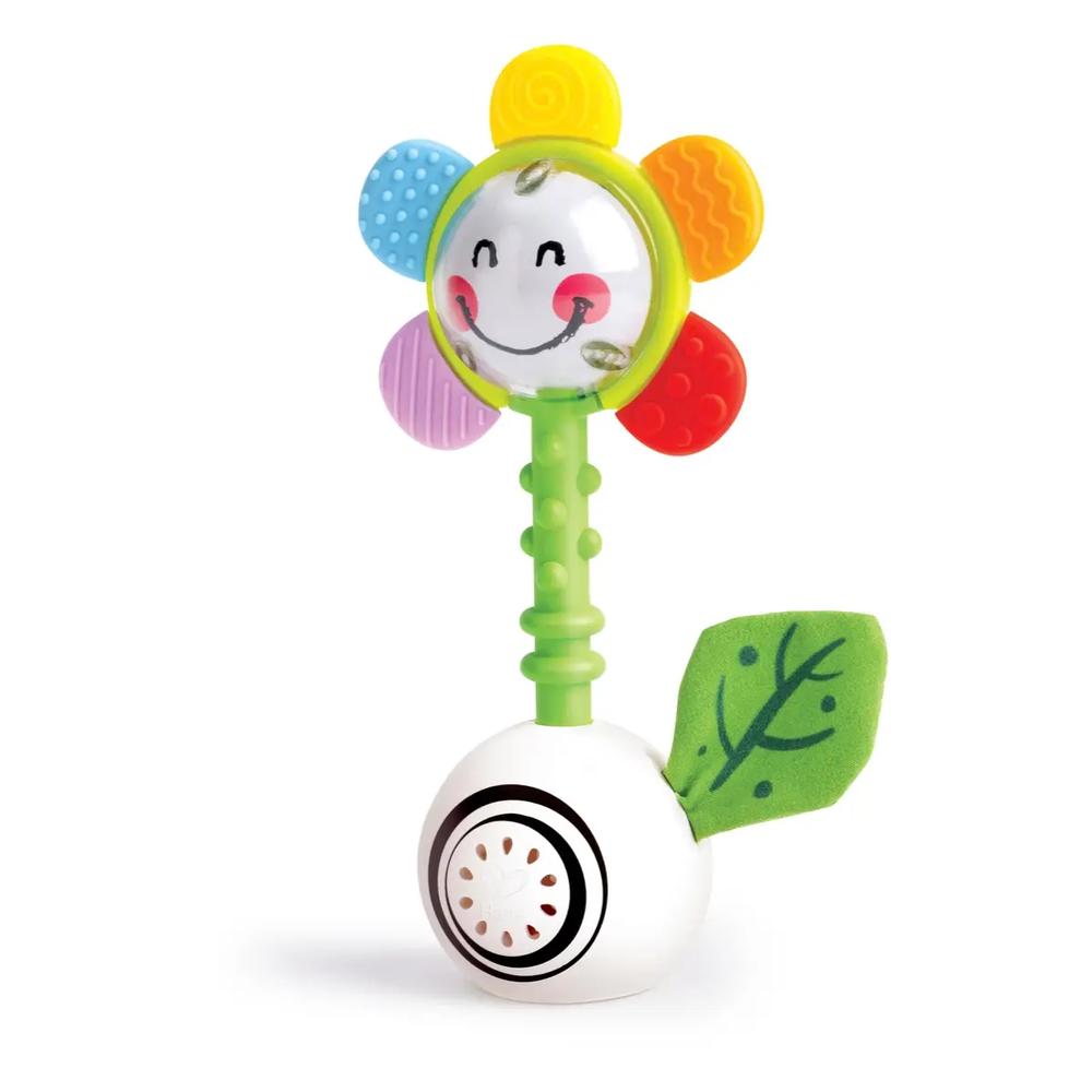 Hape Shake & Sparkle Flower Rattle