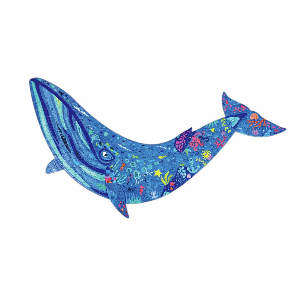 Hape Humpback Whale Shimmer Floor Puzzle