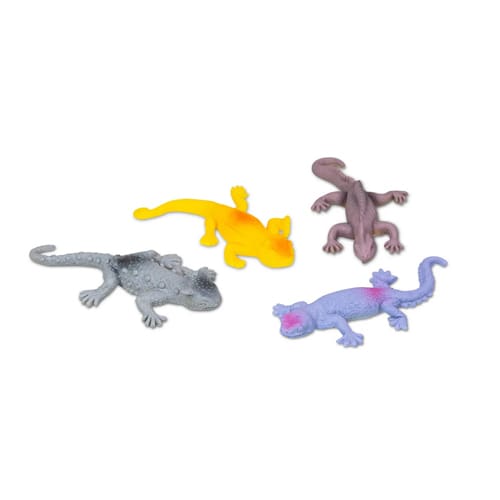 Medium Lizard Colour Change 13cm 4 Pck