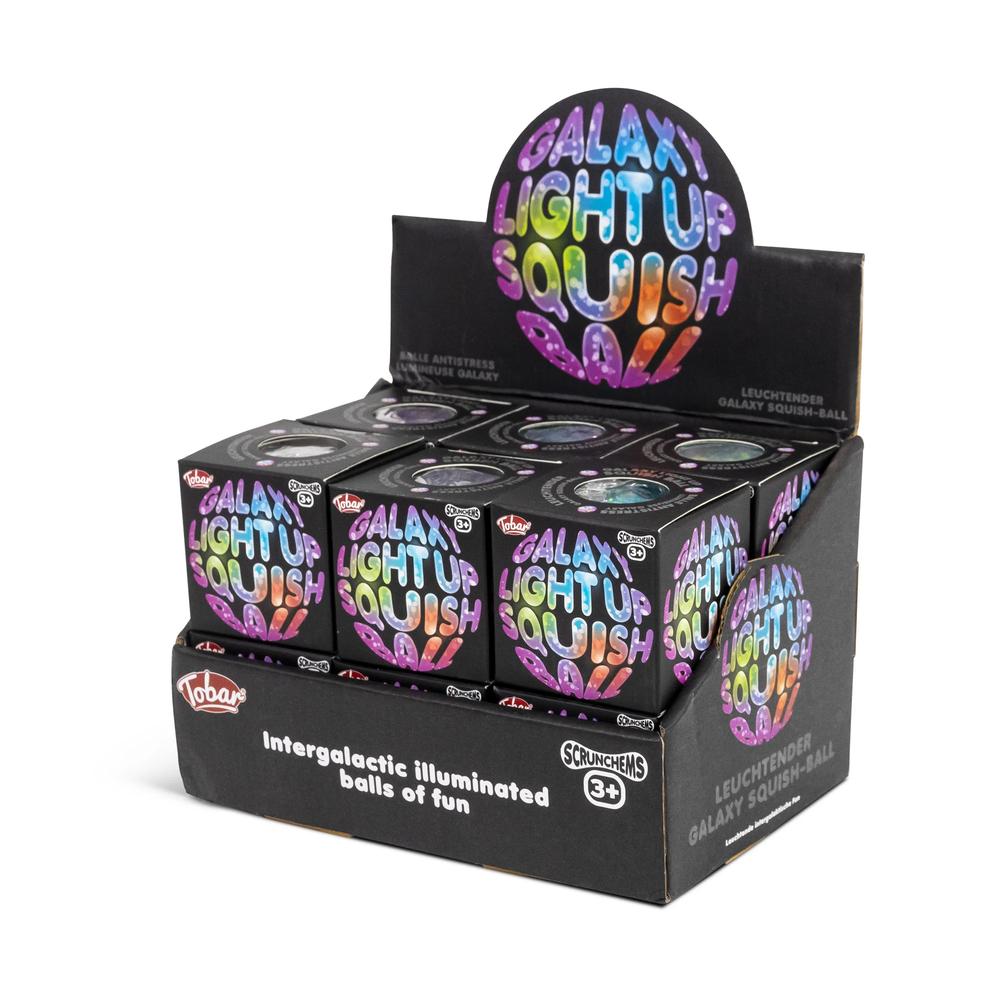 Scrunchems Galaxy Light Up Squish Ball