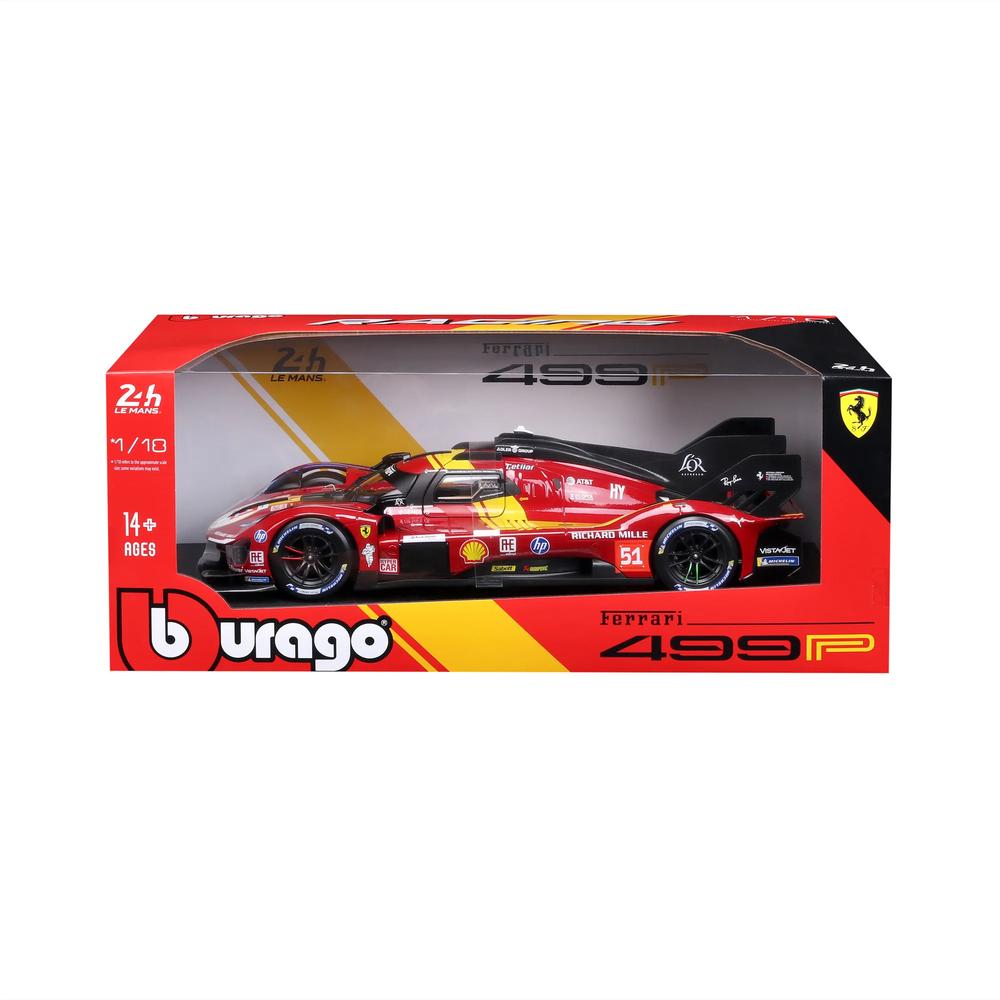 1:18 Ferrari Racing 499P Le Mans Hypercar 2025 AF Corse #51_2
