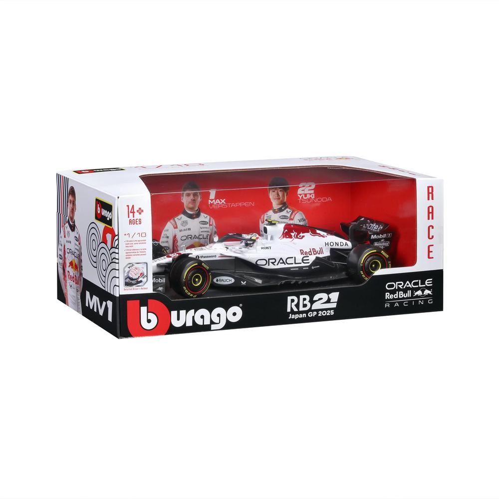 1:18 F1 Red Bull Racing RB21 2025 Tsunoda With Helmet Japan GP_8