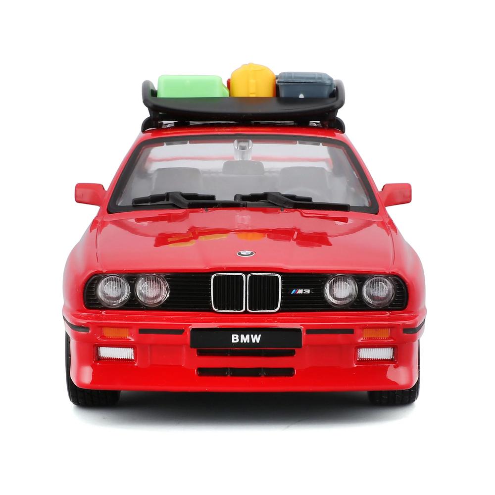 1:24 BMW 3 Series M3 Eurotrek With Roof Rack Red_2