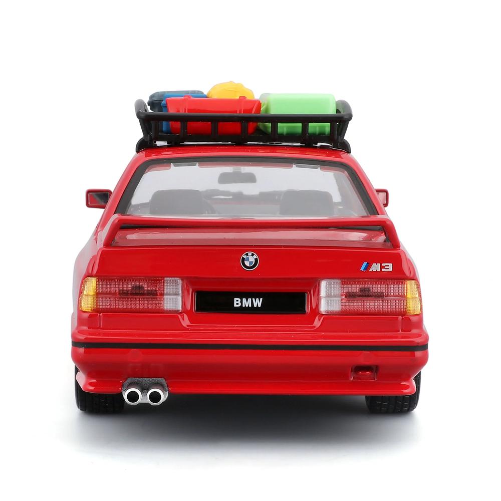 1:24 BMW 3 Series M3 Eurotrek With Roof Rack Red_3