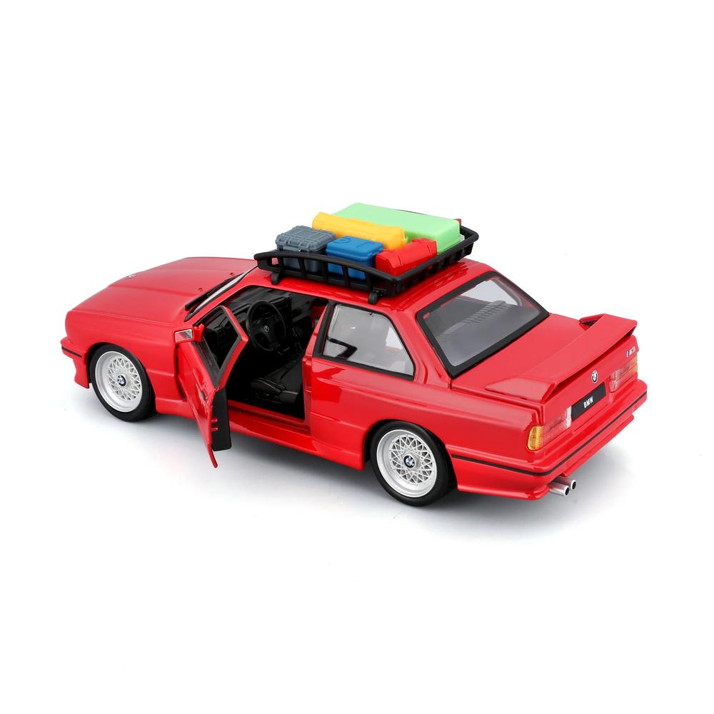 1:24 BMW 3 Series M3 Eurotrek With Roof Rack Red_4