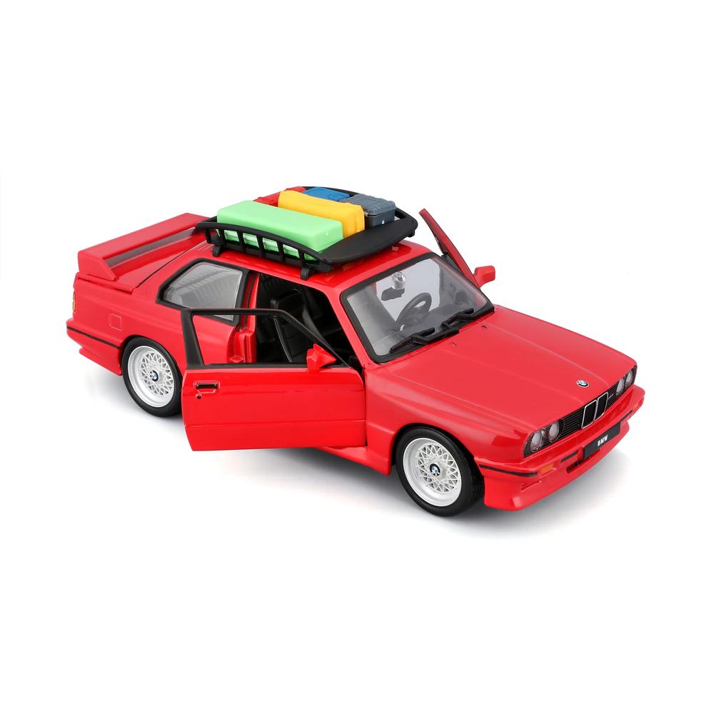 1:24 BMW 3 Series M3 Eurotrek With Roof Rack Red_5