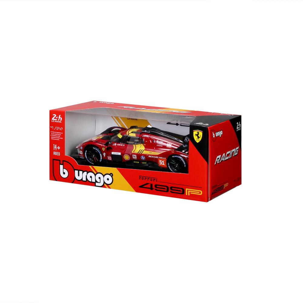 1:24 Ferrari Racing 499P Le Mans Hypercar 2025 AF Corse #51_5