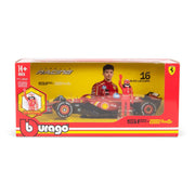1:24 F1 Ferrari SF-24 2024 With Driver Figure Leclerc