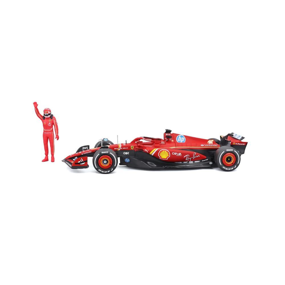 1:24 F1 Ferrari SF-24 2024 With Driver Figure Leclerc_2
