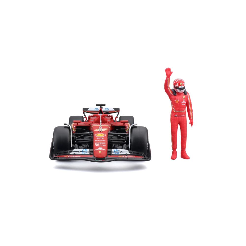 1:24 F1 Ferrari SF-24 2024 With Driver Figure Leclerc_5