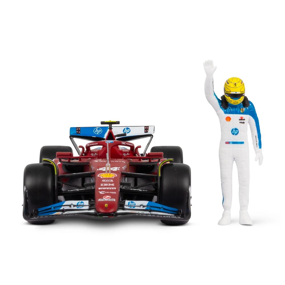 1:24 F1 Ferrari SF-25 2025 With Driver Figure Hamilton Miami GP_3