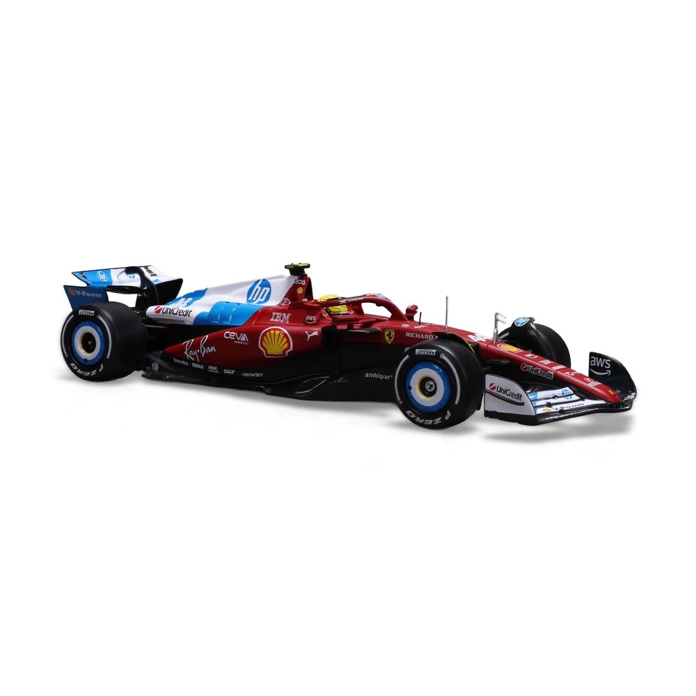 1:24 F1 Ferrari SF-25 2025 Hamilton With Helmet Miami GP_4