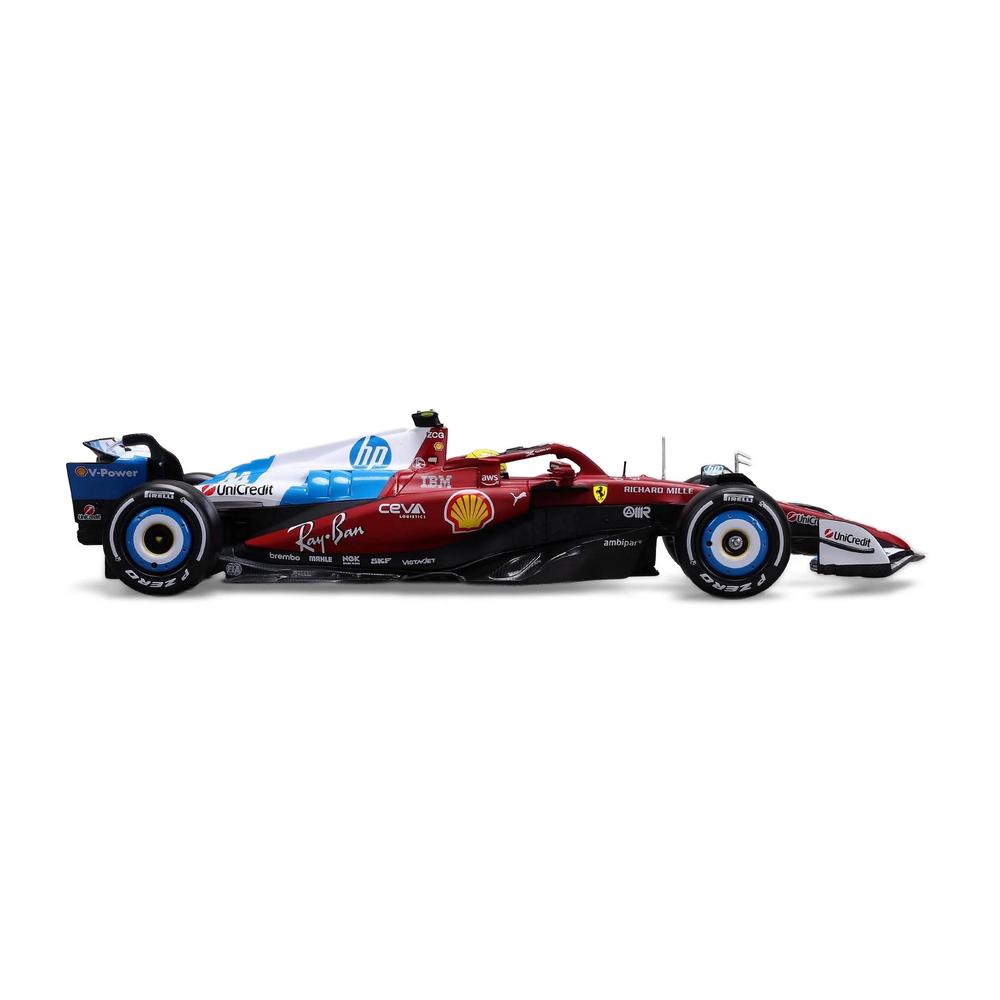 1:24 F1 Ferrari SF-25 2025 Hamilton With Helmet Miami GP_5
