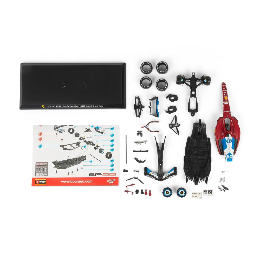 1:24 F1 Ferrari SF-25 2025 Model Kit Hamilton Miami GP_1