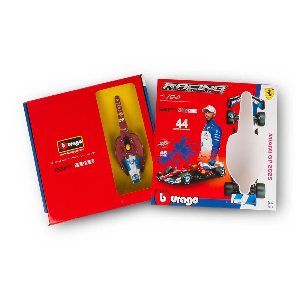 1:24 F1 Ferrari SF-25 2025 Model Kit Hamilton Miami GP_3