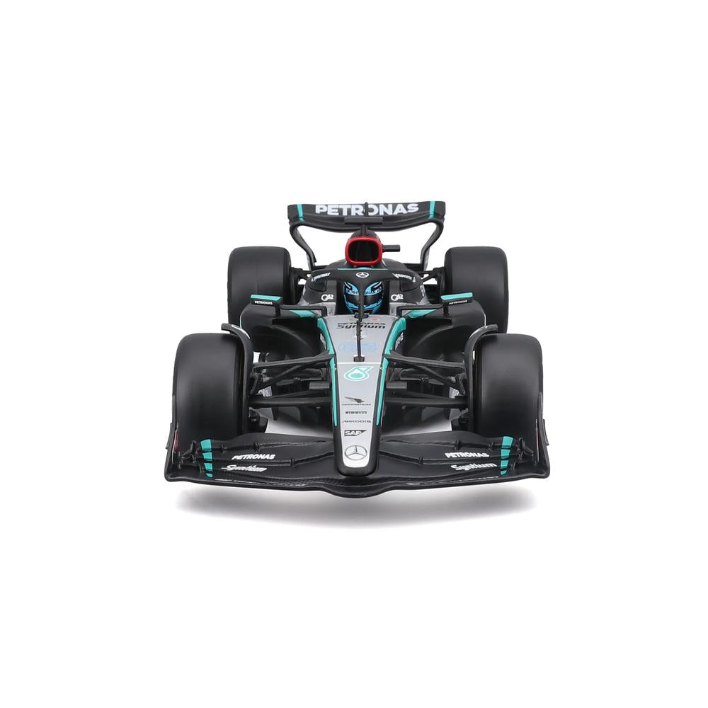 1:24 F1 Mercedes AMG W15 2024 With Helmet Russell_3