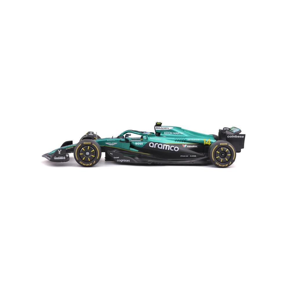 1:24 F1 Aston Martin AMR25 With Helmet Alonso_2