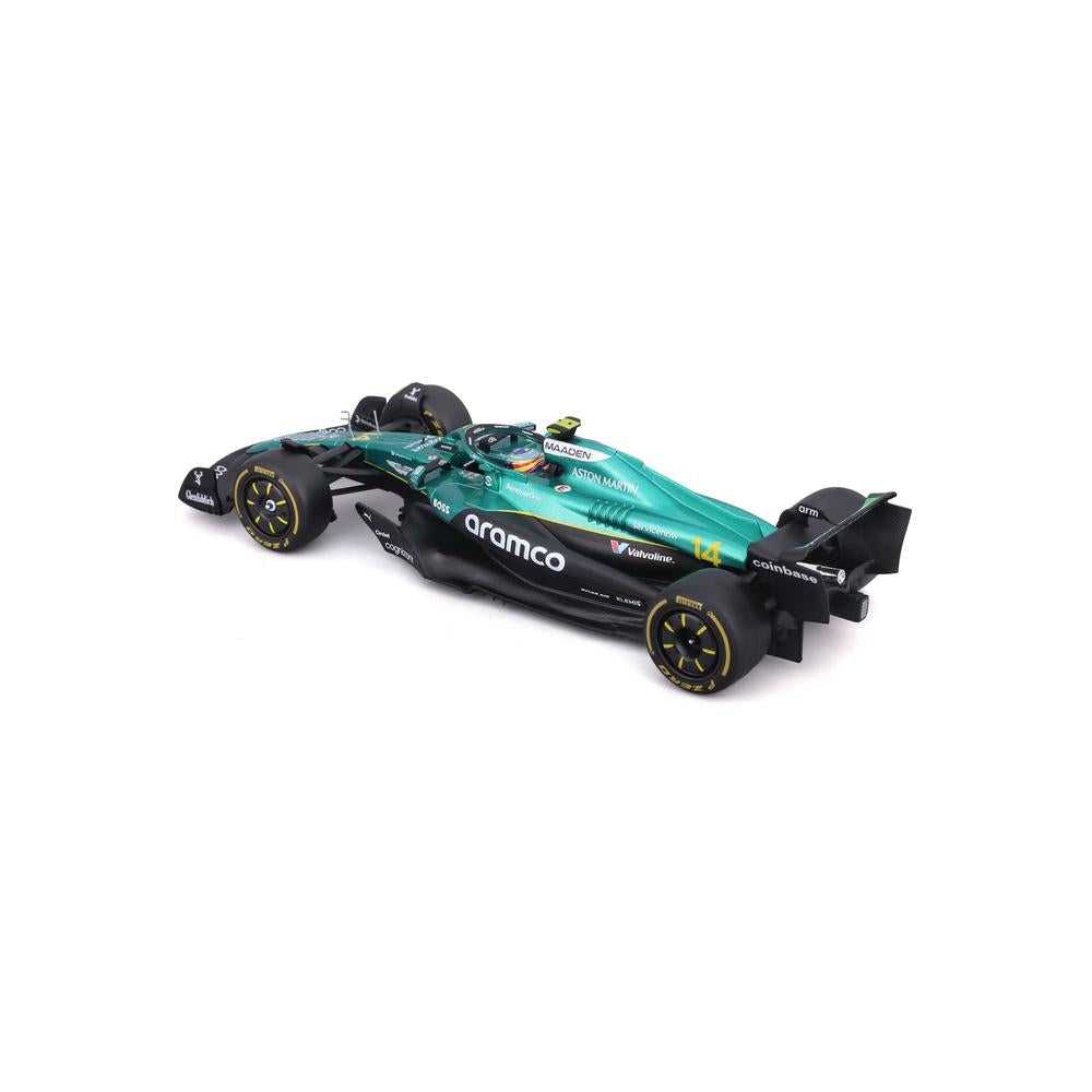 1:24 F1 Aston Martin AMR25 With Helmet Alonso_4